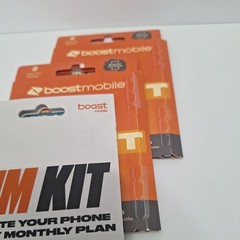 X3 Boost Mobile SIM Card Activation Kit – Brand New (Factory Sealed)