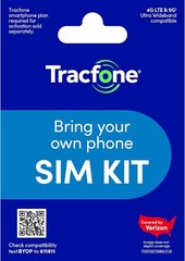 US Prepaid SIM Card 3 in 1, Bring Your Own Phone Kit, Nano Micro Standard