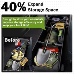 under Seat Storage for 2015-2026 Ford F150, 2017-2025 F250 F350 F450 F550 Super