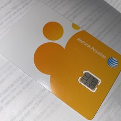 New AT&T Nano Sim Card Phone Call Lost Replace Call Free Shipping