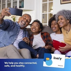 SIM/e-SIM Kit – Unlimited Talk & Text and 1GB Data with Access to 1 GB Data