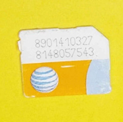 *USED* AT&T MICRO SIM CARD RESTORING TEST CELL PHONE BYPASS UNLOCK UNLOCKING