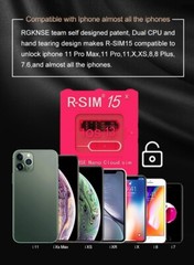 R-SIM15 SIM14+ Nano Unlock RSIM Card Fit for iPhone 11 Pro XS MAX XR 8 IOS14.7 E