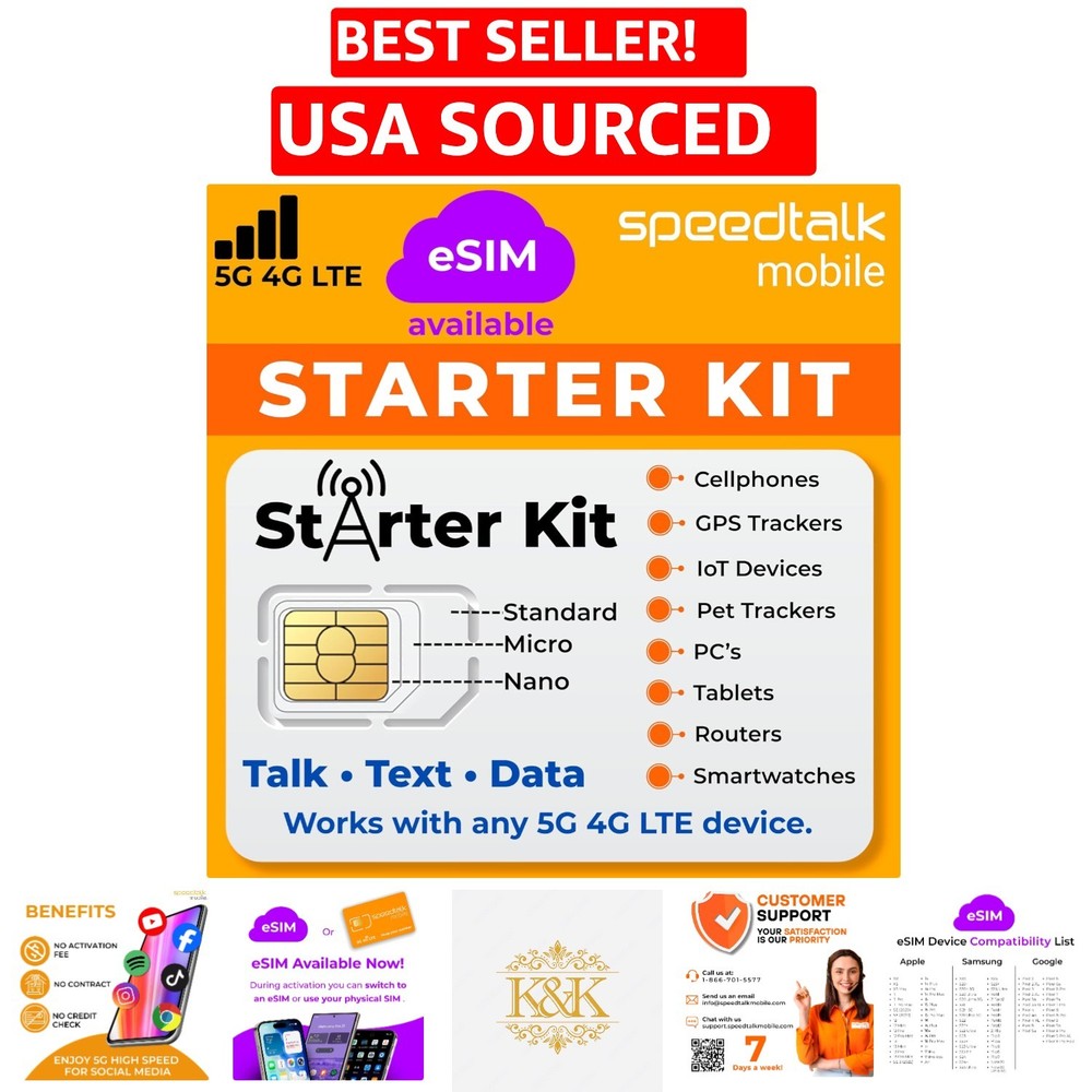 Affordable 3-in-1 SIM Kit for Smartphones, IoT & GPS – Plans Starting at $5
