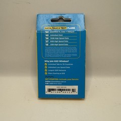 H2O Wireless 3-in-1 SIM Card Starter Kit (for GSM Unlocked Phones)