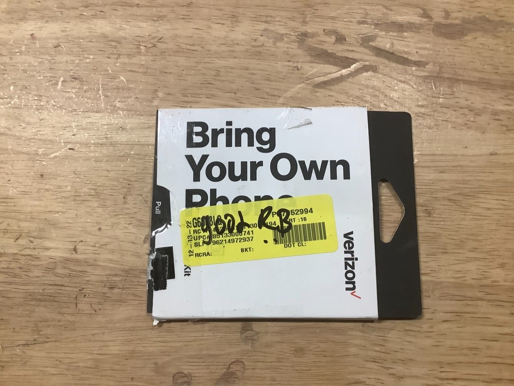 Verizon BYOD – Bring Your Own Device Verizon 3-in-1 Sim Card Starter Kit NEW