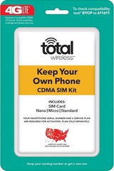 Total Wireless Prepaid SIM Kit – Keep Your Number, Stay Connected on Verizon