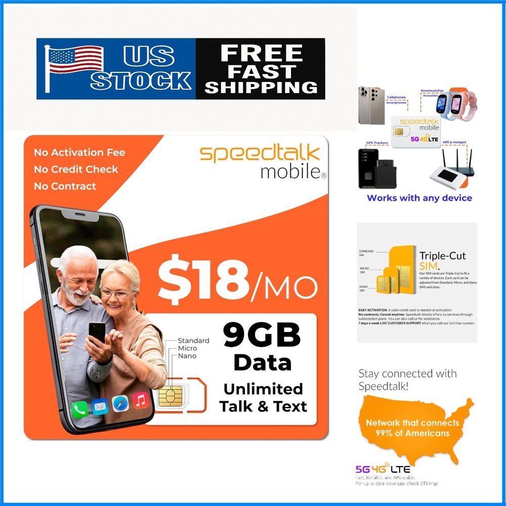 Easy Activation Prepaid SIM for Seniors: No Contracts & Universal Compatibility