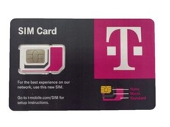 NEW T-MOBILE Triple SIM Card «3 in 1» NANO, MICRO, R 4G 5G LTE ACTIVATION KIT