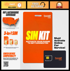 Universal 3-in-1 SIM Kit for 5G/4G LTE Prepaid Wireless | Activate Your Plan Now