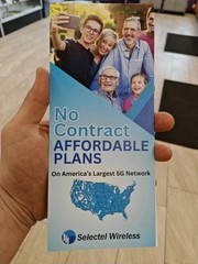New Line Selectel Wireless $25 Unlimited Plan Verizon Network Physical Sim/ESim