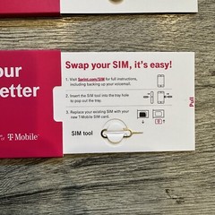 T-mobile Sprint SIM CARD AND TOOL SIM Kit Lot Swap SIM stay connected NEW