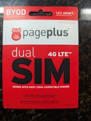Pageplus Cellular dual SIM card BYOD + Minutes