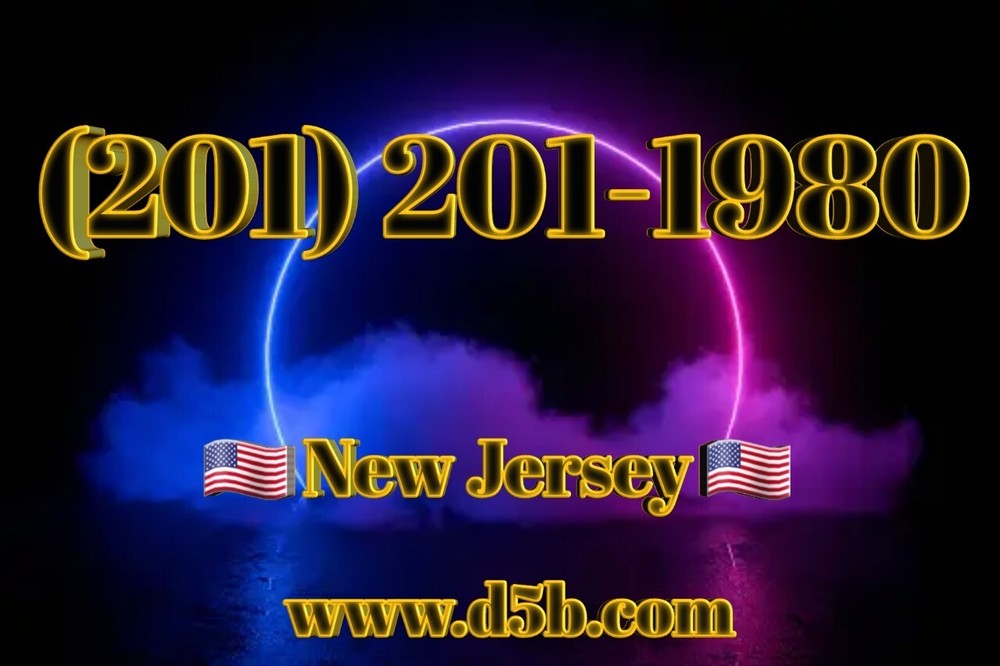 Vanity Easy Phone Number (201) 201-1980 yearly Number New Jersey