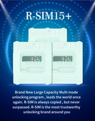 Upgrade RSIM-15+ Nano Unlock Card for iPhone13 Pro12 Pro Max X Max8 iOS15 LOT UE