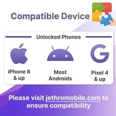 Unlimited Talk & Text + 3GB Data – 30-Day Mobile Prepaid Plan for iPhone & Andro