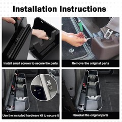 under Seat Storage for 2015-2026 Ford F150, 2017-2025 F250 F350 F450 F550 Super