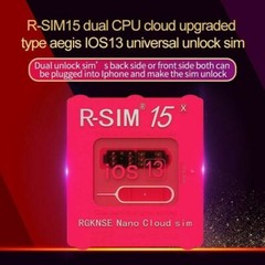 R-SIM15 SIM14+ Nano Unlock RSIM Card Fit for iPhone 11 Pro XS MAX XR 8 IOS14.7 E