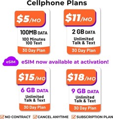SpeedTalk Pre-Paid SIM Starter Kit 5G/4G LTE – Tarjeta SIM Prepago,iOS y Android