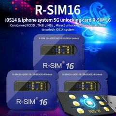 Upgrade RSIM 16 Nano Unlock Card for iOS14 iPhone 12 Pro 12 Pro Max X,XS Max 8 E