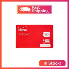 Verizon Nano Sized SIM Card 4G LTE, 4FF NFC – Samsug Galaxy S6, S6 Edge, Android