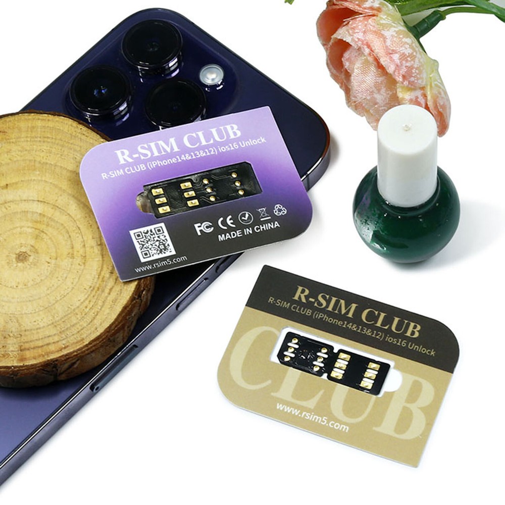 Card Sticker R-SIM18 CLUB All System Unlock Auto Pop-up Version iOS16 Unlock