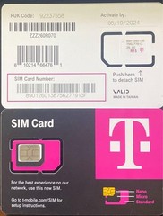 T-Mobile SIM Card R15 5G 4G LTE TMobile Triple Cut Nano Micro 3 in 1…
