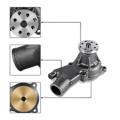 (Bronze Impeller,C&U Bearing) 3854017 Circulating Water Pump For Volvo Penta