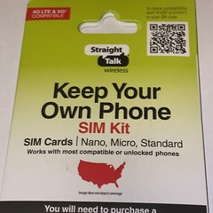 Eject Pin Straight Talk Cdma Sim Card Activation Kit New Phone Nano New Verizon