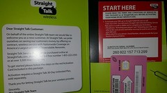 Straight Talk T-Mobile Nano Sim card activation kit GSM 4G LTE