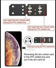 1PCS unlock sim 2021 R-SIM iPhone 12 pro X/8/7/6/5S/SE iOS CARRIER UNLOCK 14.7