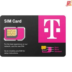Prepaid SIM Card LTE 5GB Data Unlimited Talk Text and Hotspot for US Mexico