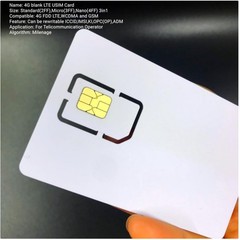 4G LTE SIM Card Programmer + 5 Blank Programable Cards