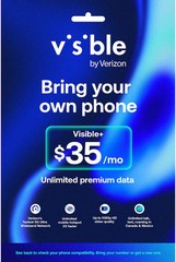 NEW Visible+ by Verizon $35/mo Bring Your Own Phone Unlimited 5G Plan & Sim Kit