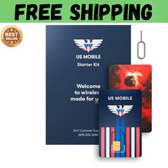 Prepaid SIM Card (US Mobile) Custom Plans from $4/mo Unlimited Plans from $17/mo