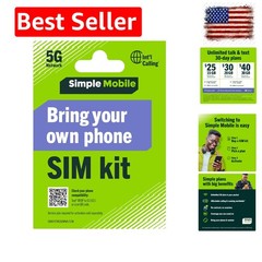 Bring Your Own Phone 3-in-1 Prepaid SIM Kit