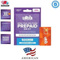 13/mo. Prepaid Phone Plan with Unlimited Talk, Text, & 500MB of 5G • 4G LTE D…