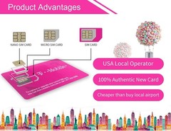 (2 Pack) Authentic Official T-Mobile SIM Card 2-Pack, Orange