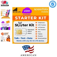SIM Card Starter Kit, Smartphone Cell Phone, GPS Tracker and IoT, Plan Starti…