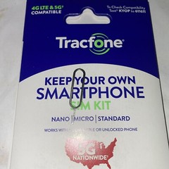 Verizon To Tracfone Pin KYOP Keep Your Own Phone Sim Card 3/1 Kit Cdma Save