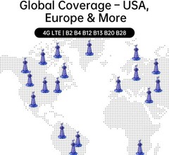 Nationwide 4G LTE SIM Card for Security Cameras Mobile Hotspots 2GB/30Days