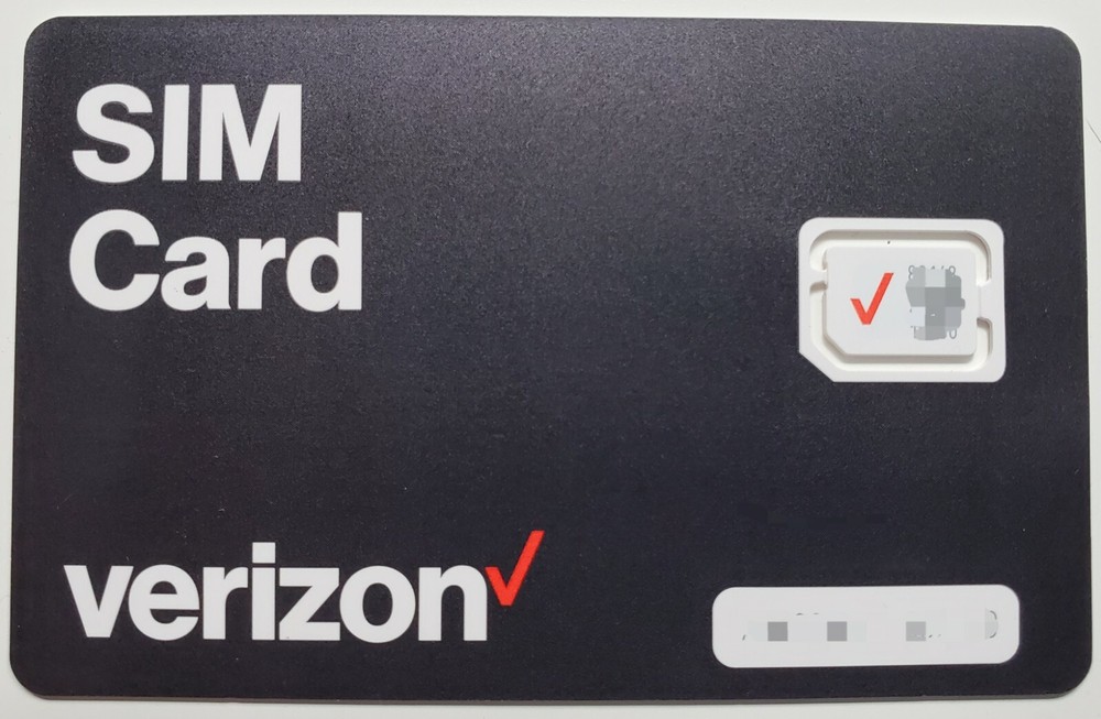 Verizon SIM card • Motorola Moto G Fast, Moto G Stylus, Moto G Power READ INSIDE