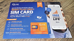 QLINK Wireless Cellular 4G LTE/5G Sim Card Kit Ready-To-Go Keep your phone & Num