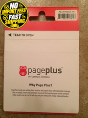 Page Plus SIM CARD 4G LTE 3 in 1 Sim Kit, Black (Nano-Micro-Standard)