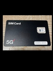 Verizon Sim Card Postpaid/Prepaid 5G Nano SIM Card Good for activation Newest