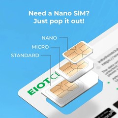 Data SIM Card for 360 Days – Compatible with Nationwide Networks for Unlocke…