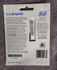 AT&T Prepaid Bring Your Own Phone or Tablet Sim Kit | Universal 3-in-1 Sim Card