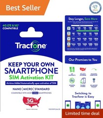 Unlock Your Phone: Universal SIM Card Kit with 5G LTE & Easy Setup Instructions