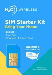 H2O Wireless 12 Month Plan 20GB