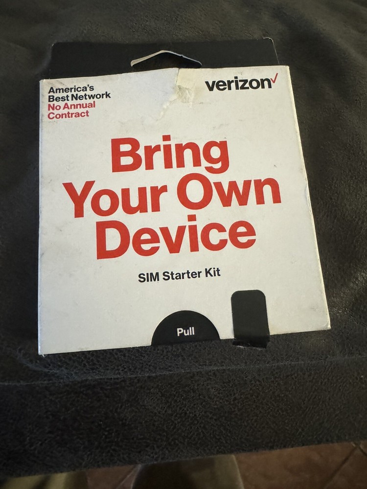 Verizon BYOD – Bring Your Own Device Verizon 3-in-1 Sim Card Starter Kit NEW